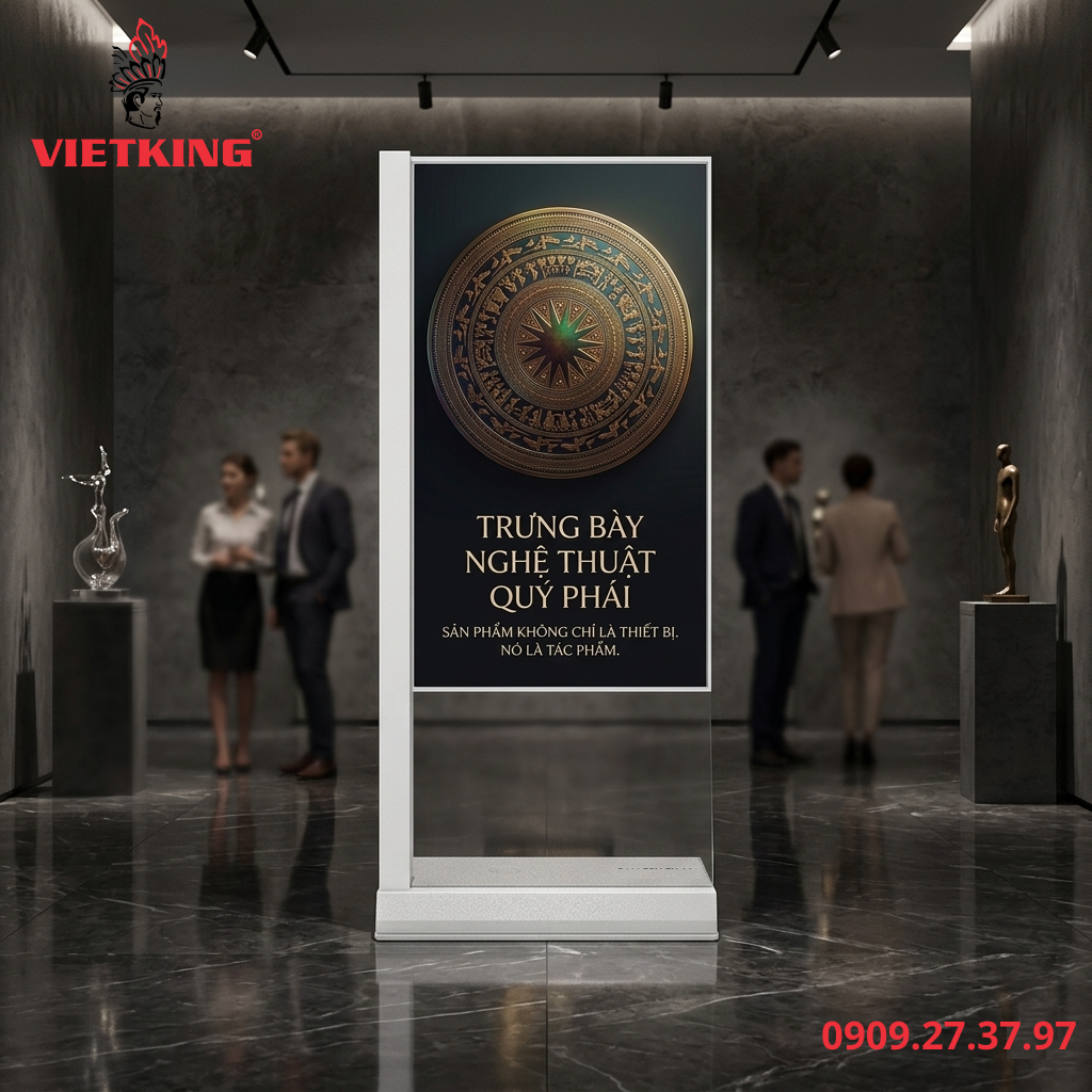 Thiết kế OLED trong suốt dành riêng cho không gian triển lãm cao cấp