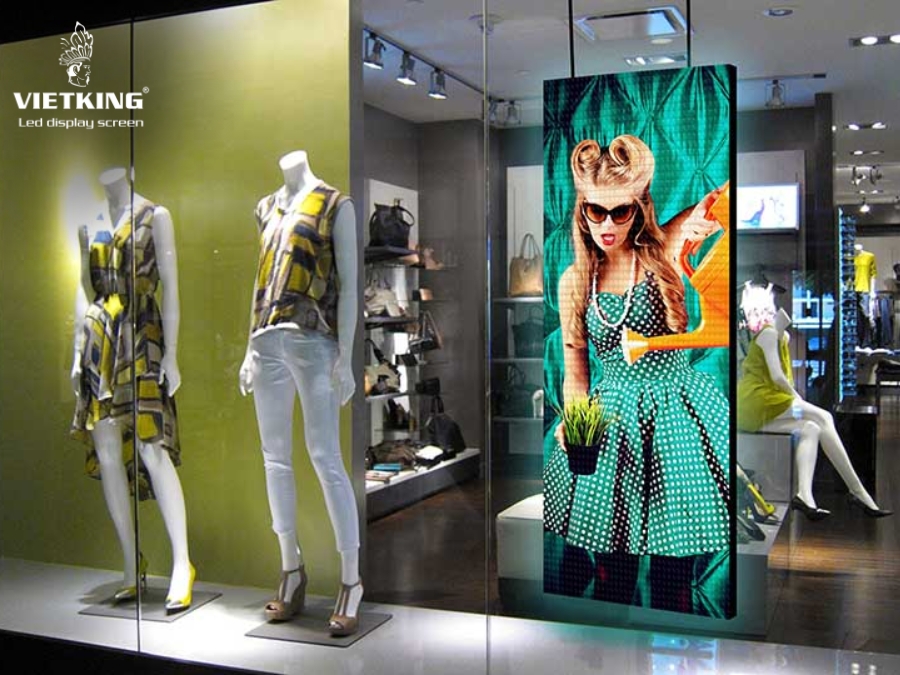 Ưu điểm nổi bật màn hình LED cửa hàng thời trang giúp thu hút nhiều khách hàng